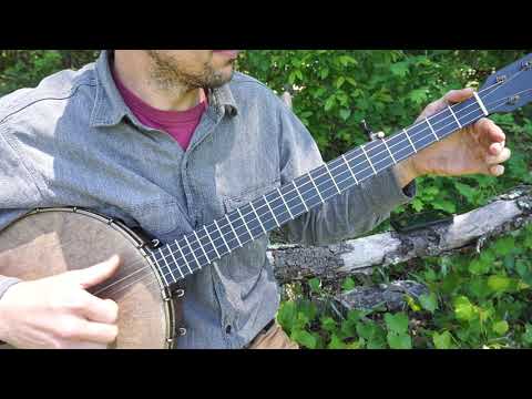 Trouble On My Mind - Clawhammer Banjo Close Up