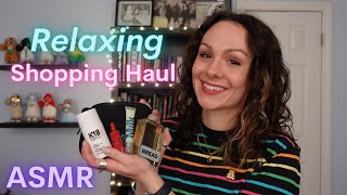 ASMR Relaxing Shopping Haul Show & Tell (Soft Spoken)