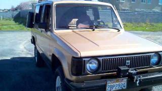 1986 Isuzu Trooper  (In Progress)