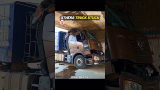 TRUCK STUCK UNDER BRIDGE VS LAST ONE 💀 #edit #trending #trollface #troll #skulledit