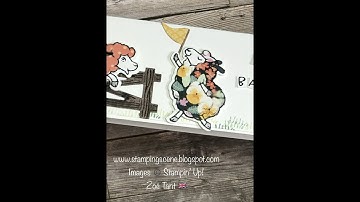 simple paper piecing tutorial for card making