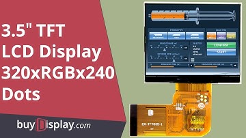3.5"LCD Display TFT Module,320x240 Serial SPI,Optional Touch Screen
