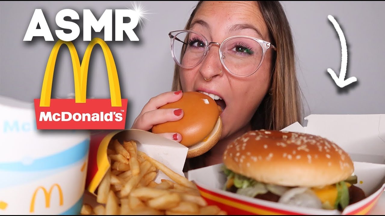 ASMR - MUKBANG MCDO PORTUGAL & Courrier du coeur #3
