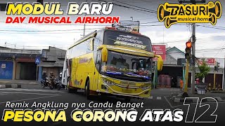 BUS APRILIA STYLE PUTERA UTAMA MODUL TERBARU DAV MUSICAL AIRHORN 12 CORONG ATAS CANDU BANGET