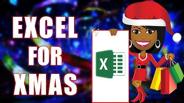 Festive Excel: Christmas Planning Made Easy #microsoftexcel #excelforbeginners