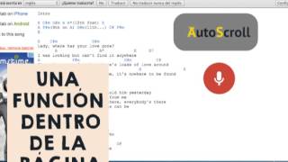 Ultimate Guitar Tab - Autoscroll correccion