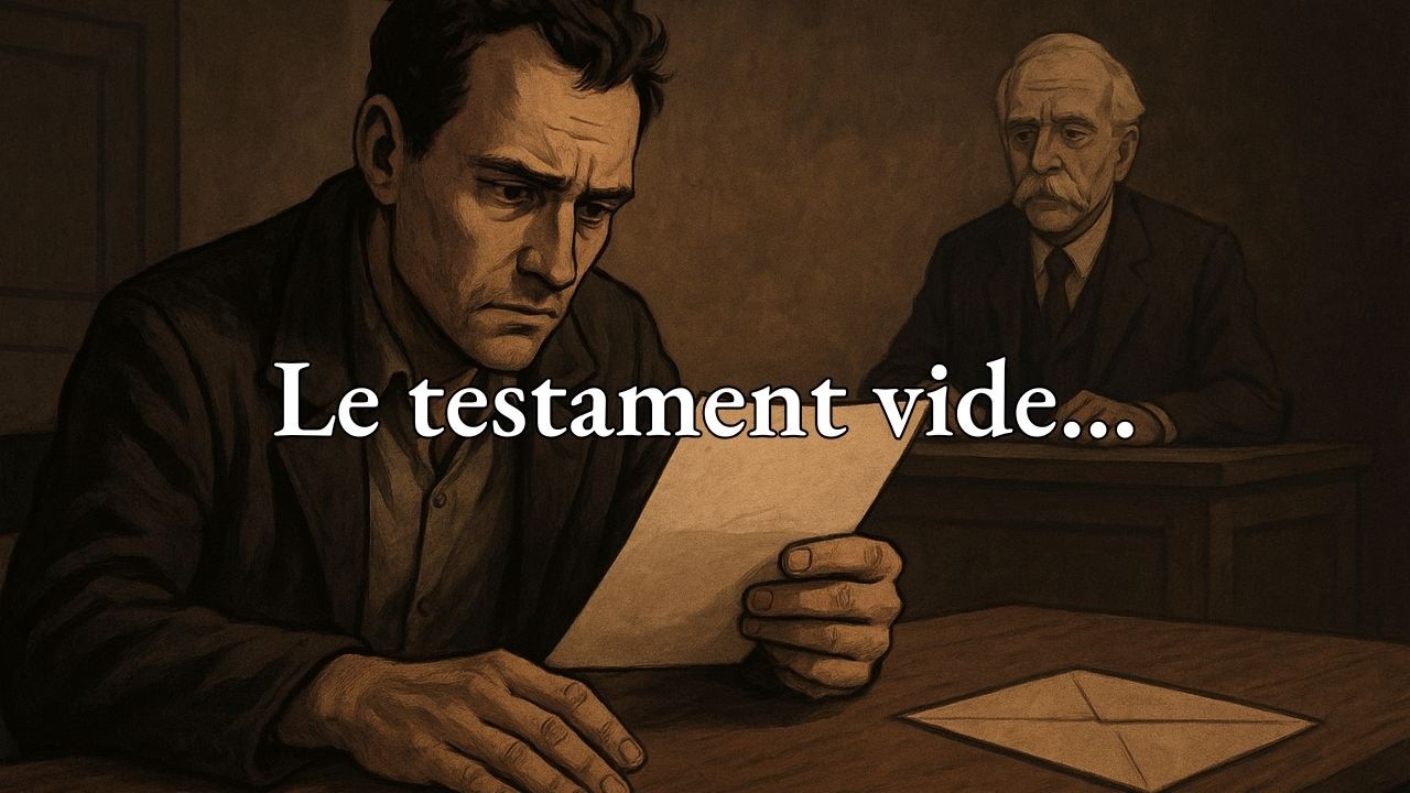 J’ai ouvert le testament de ma mère : il était vide…