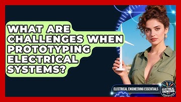 What Are Challenges When Prototyping Electrical Systems? - Electrical Engineering Essentials