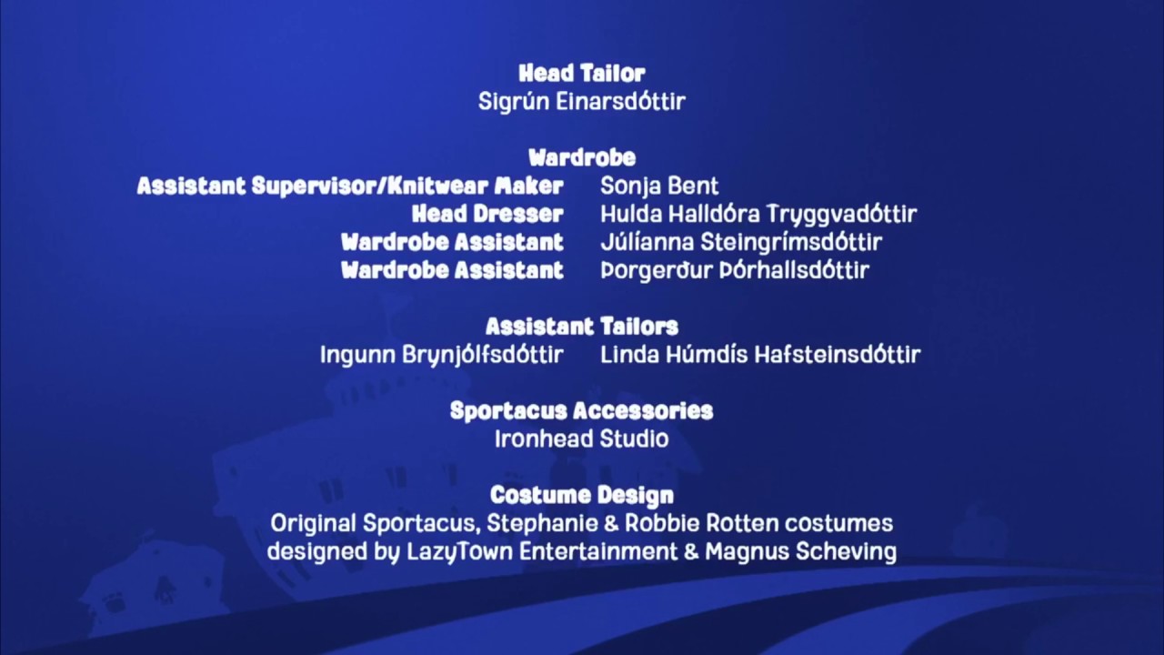 Lazy Town Credits Season 4 Remake