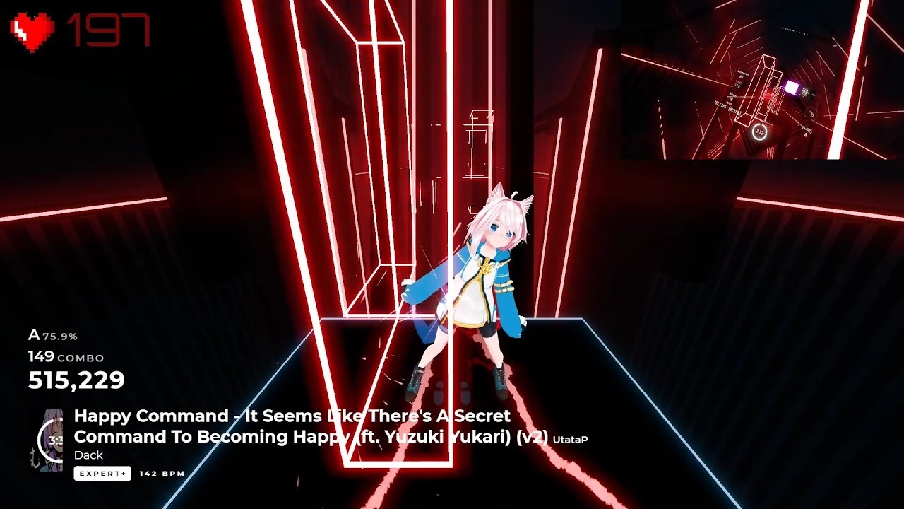 [Beat Saber]It Seems Like There's A Secret Command To Becoming Happy FBT Dancing