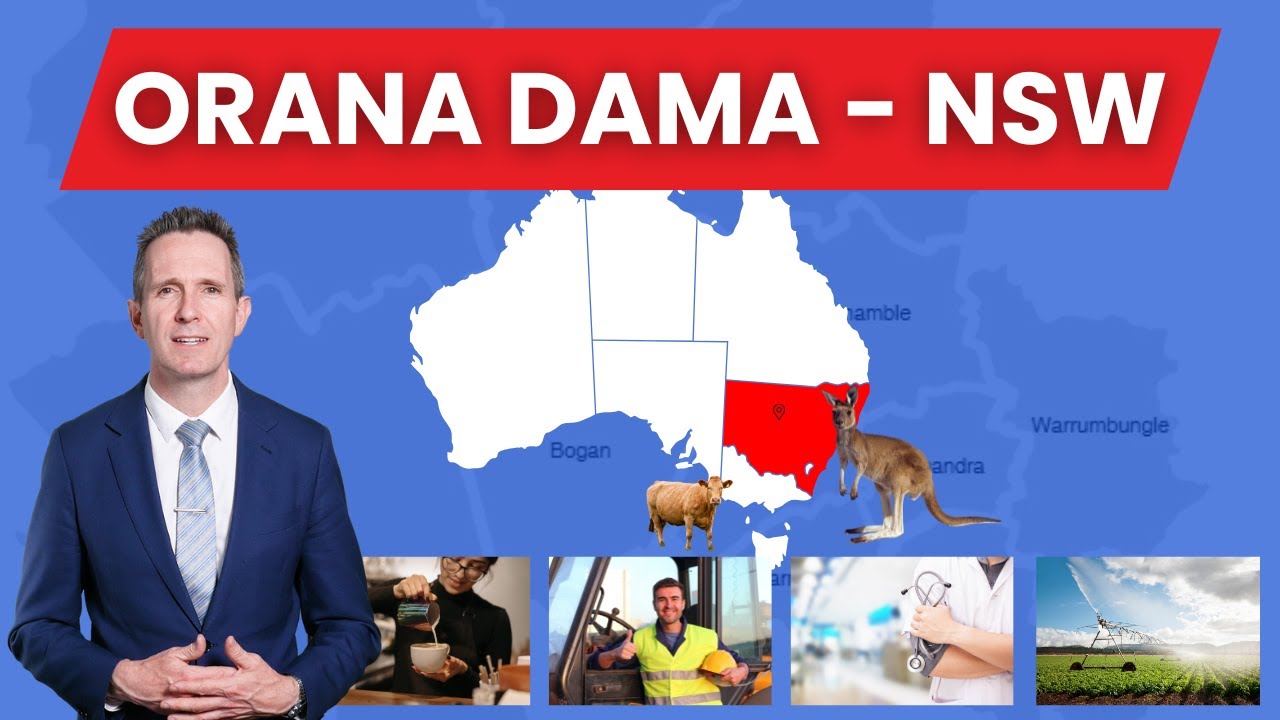 NSW Orana DAMA – Get PR in NSW up to age 55 | Concessions on Salary, English, and Work Experience