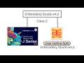 Wilcom Embroidery -তে  দিয়ে পাতা তৈরি করার নিয়ম /  Creating Leaves with User Defined Split Tools