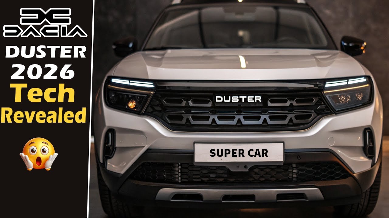 Dacia Duster 2026 New Engine & Technology Details Uncovered!