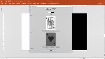 MagicPNG - Using Transparency to Combine Two Images