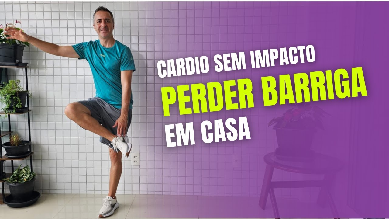Treino Fácil Sem Impacto Para Perder Barriga.