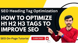 SEO Heading Tag Optimization | How to Optimize H1 H2 H3 Tags to Improve SEO  SEO | On Page Tutorial
