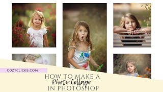 How To Create A Photo Collage In Photoshop VIDEO