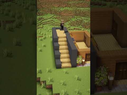 #minecraft world modern house tutorial #trendingshorts #art