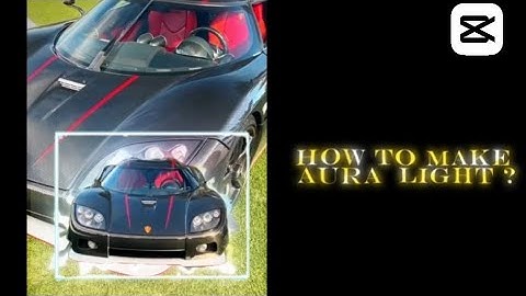 GLOWING AURA EFFECT EASY TUTORIAL IN MOBILE (CAPCUT TUTORIAL #1)