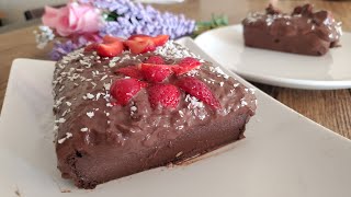 ПП Десерт. Шоколадно-муссовый пирог из батата/без глютена/Chocolate Sweet Potato Mousse Pie