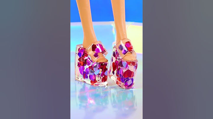 5 DIY Barbie Shoes