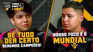 O FOCO é o mundial! MAGIC SQUAD quer ser CAMPEÃ! 🔥 | VEM PRO LOBBY | LBFF