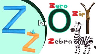 Learn Objects Names Starting From Letter Z for Kids + More Alphabets Video screenshot 5