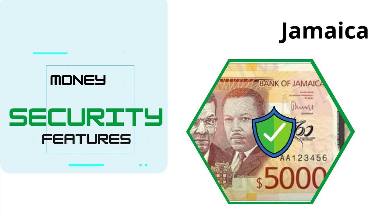Security features🔐 New Jamaican Bank Notes 💶 2023💲 YouTube