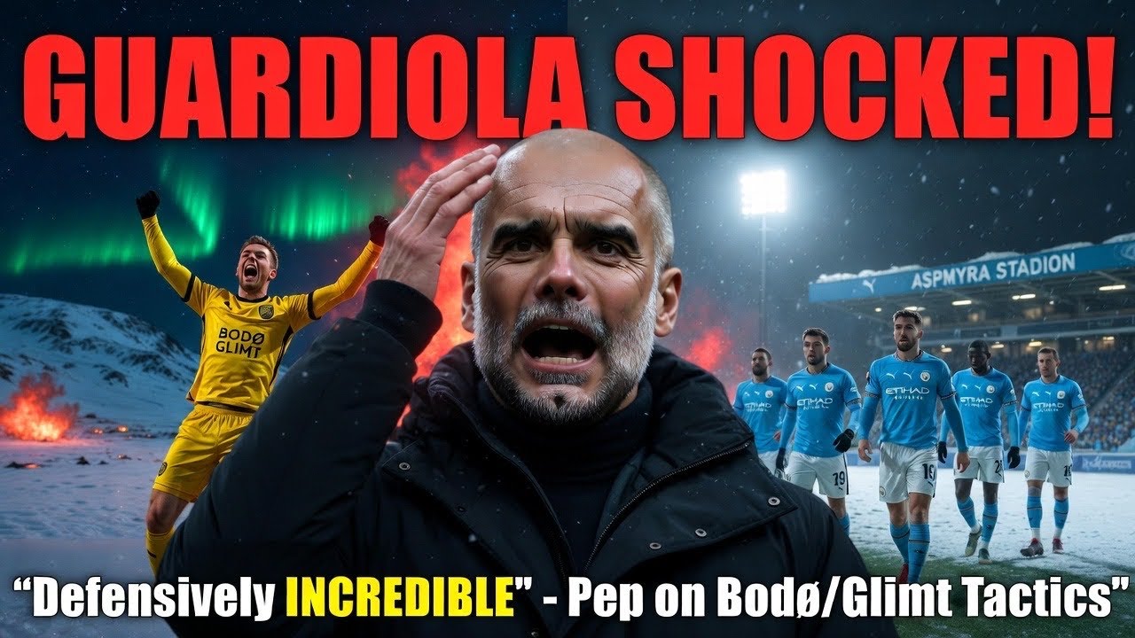 Pep Guardiola Analyzes Bodø/Glimt Tactics That Destroyed Man City 3-1 