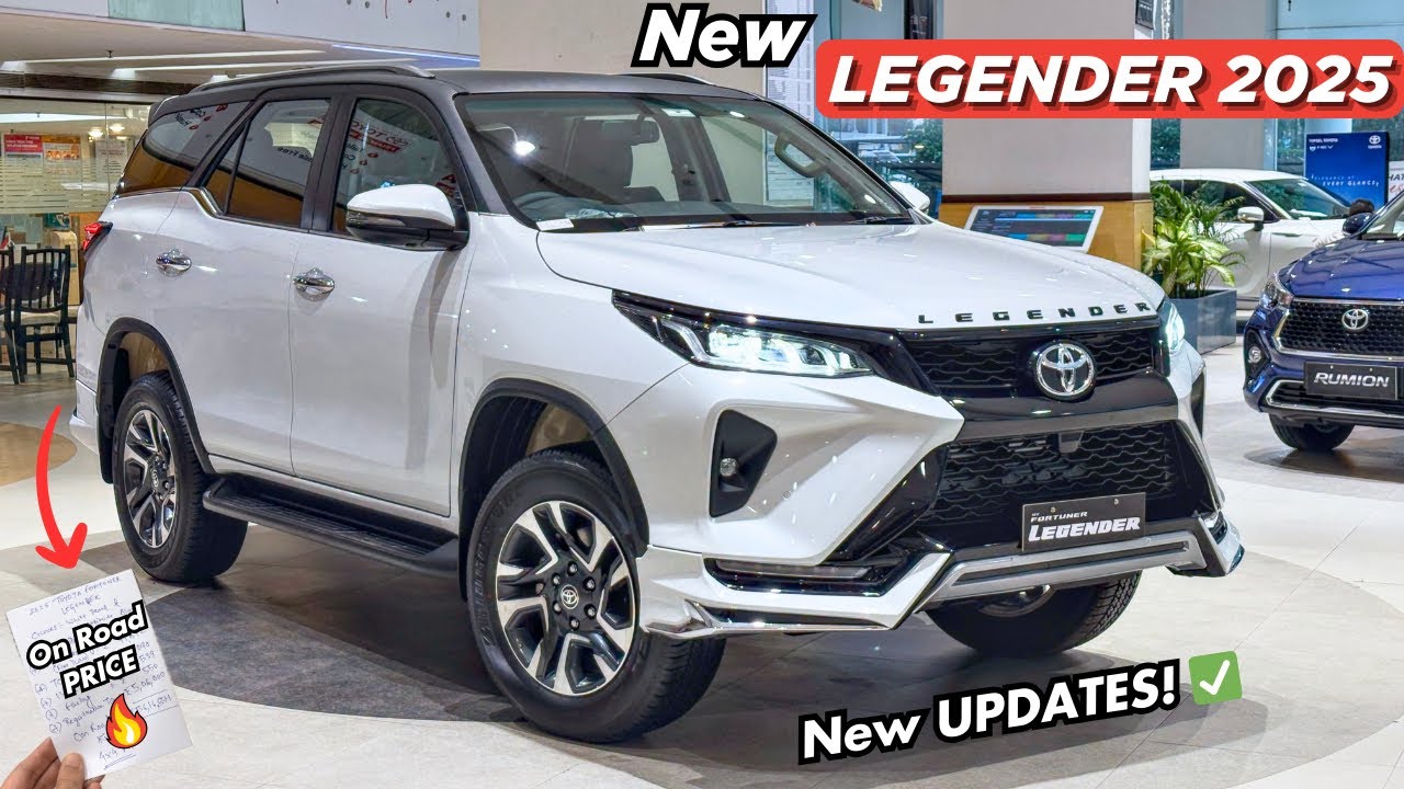 New 2025 Toyota Fortuner Legender Plus  🔥 | On Road Price, Features & Full Review |