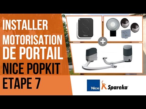 Comment installer sa motorisation de portail Nice Popkit ? Etape 7 : le branchement des moteurs