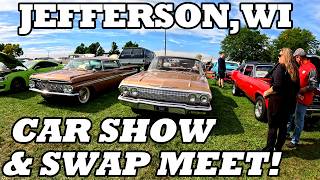 Weekend in Wisconsin - Jefferson Swap Meet Annual Car Show + 59 Impala Restoration Update!