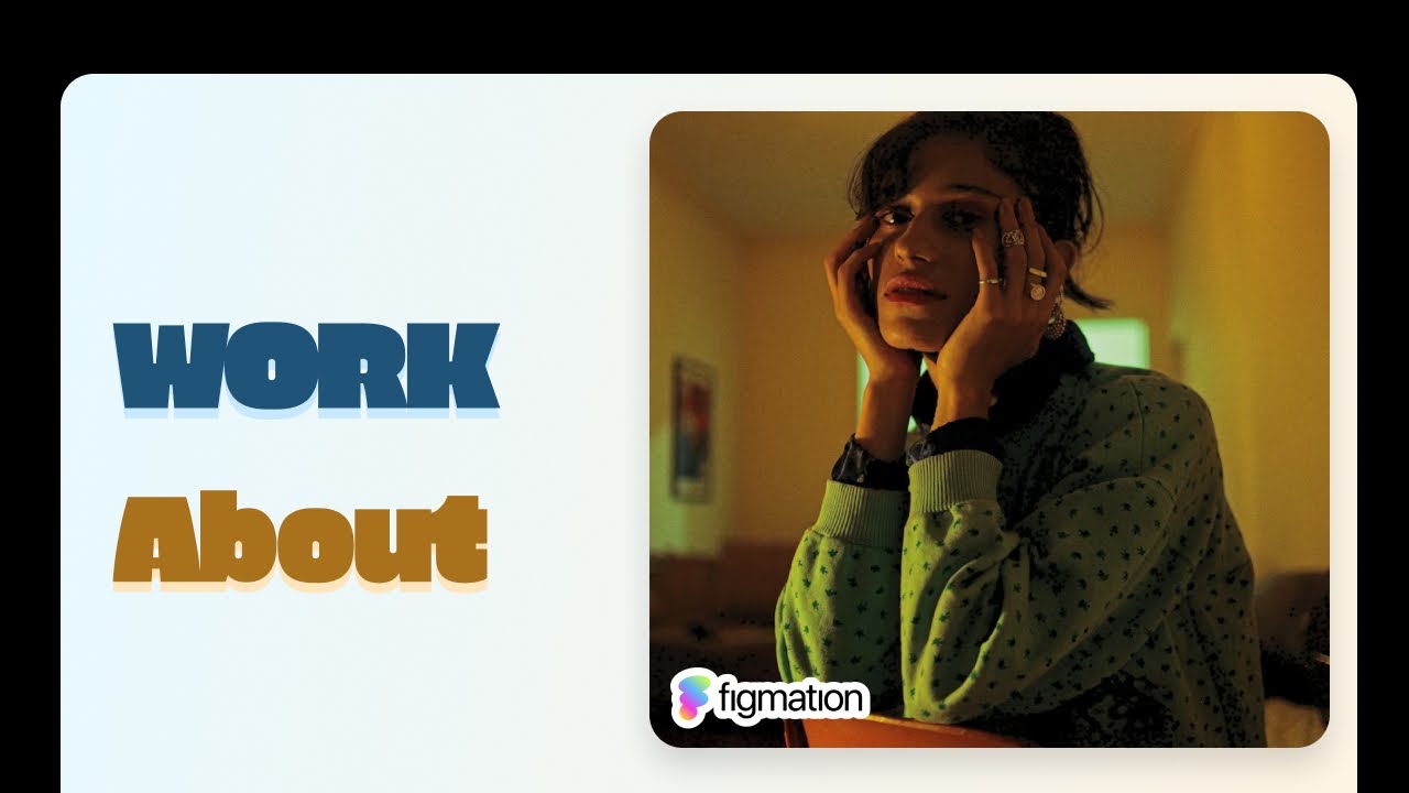 Figma animation looks like a CINEMATIC | Figma Animation