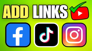 How To Add Social Media Links to YouTube Video Description (With Icons)