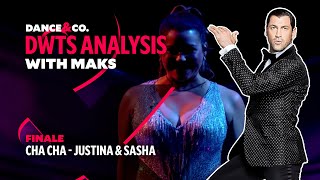 DWTS ANALYSIS: Week 11 - Justina Machado \& Sasha Farber Cha Cha