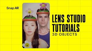 3D Objects: Attach 3D objects to the user's head