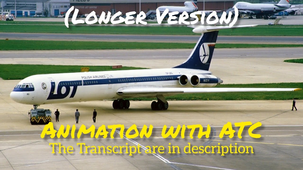 LOT Polish Airlines Flight 5055 Crash || Animation with ATC Recording. (Subtitles/CC On)