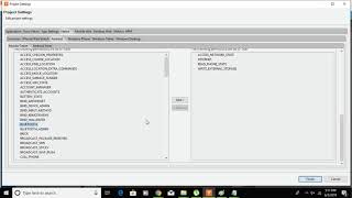 Kony  How to set the Permissions based on the application requirements in Android Manifest