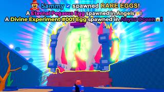 Sammy Update Spawned LOTS OF INSANE EGGS in Steal An Egg..
