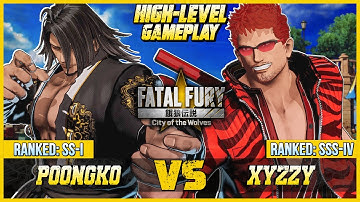 FATAL FURY: CotW ⭐ Poongko (GATO) vs XYZZY (BILLY) ⭐ FF:CotW High Level Gameplay!