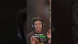 Villager Scams You? Insane Emerald House Trade! #shorts
