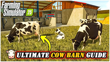 Ultimate Cow Barn Guide: Maximize Milk Production in Farming Simulator 25