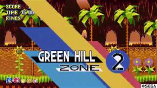 Sonic Mania - Encore Green Hill Act 2 (Speed Run ) - 1:03:85