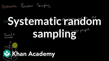 Systematic random sampling | AP Statistics | Khan Academy