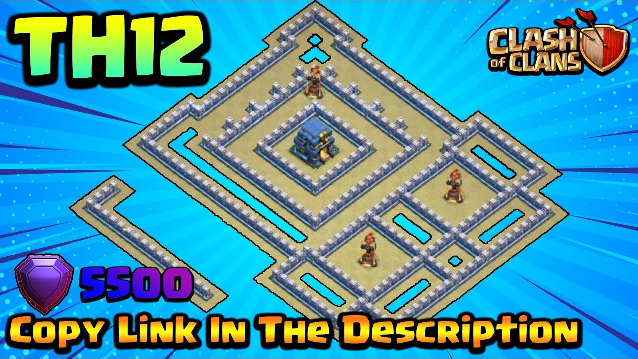 *UNREAL* NEW TH12 WAR BASE (WITH LINK) - Town Hall 12 Legend League Base - Clash of Clans
