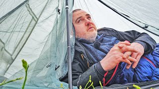 Wild Camping in a Scottish Forest