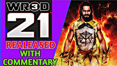Wr3d 2k21 V2 Released  With Commentary || New Moves || New Taunts || Correct Theme Songs||Wr3d 2k21