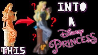 Transforming a figurine into a DISNEY PRINCESS! Thrift Shop Transformation Ep3 by Midnight Crafts 4,626 views 5 years ago 3 minutes, 5 seconds