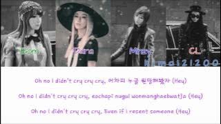 2NE1 - Happy [Hangul/Romanization/English] Color & Picture Coded HD