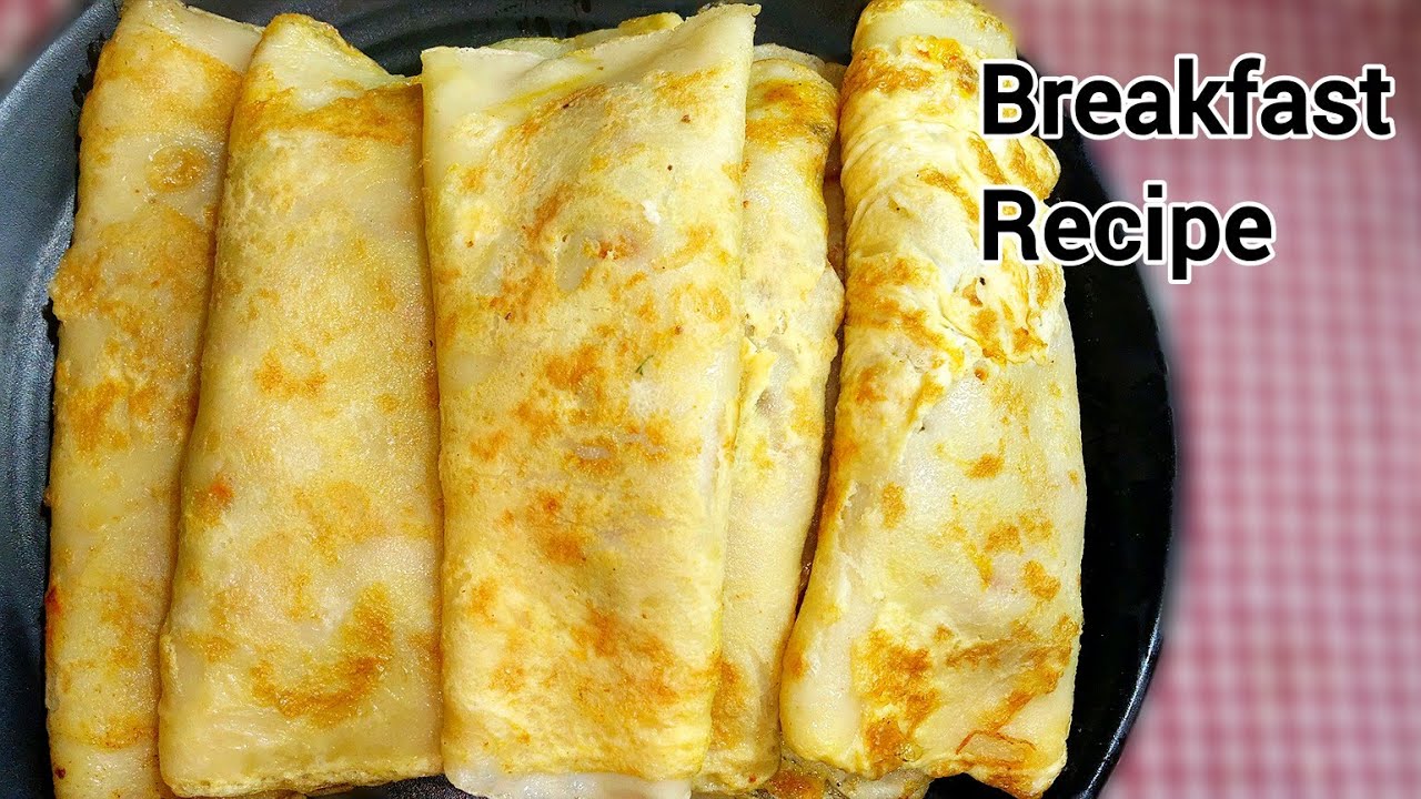  Breakfast Recipe | সকালে কিংবা বিকেলে মাংসের পুরে ভরা এই ভাবে বানিয়ে নিন ডিম দিয়ে ঝালপাটিসাপটা | 